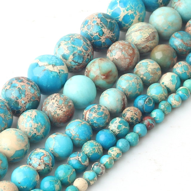 perles vrac turquoise bleu