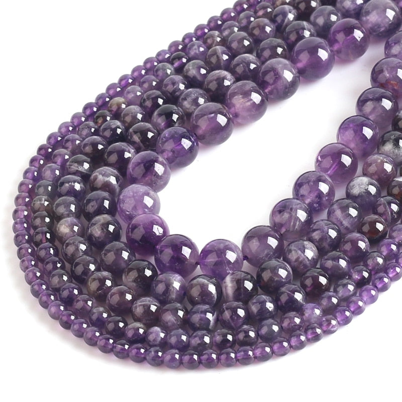 perles améthyste